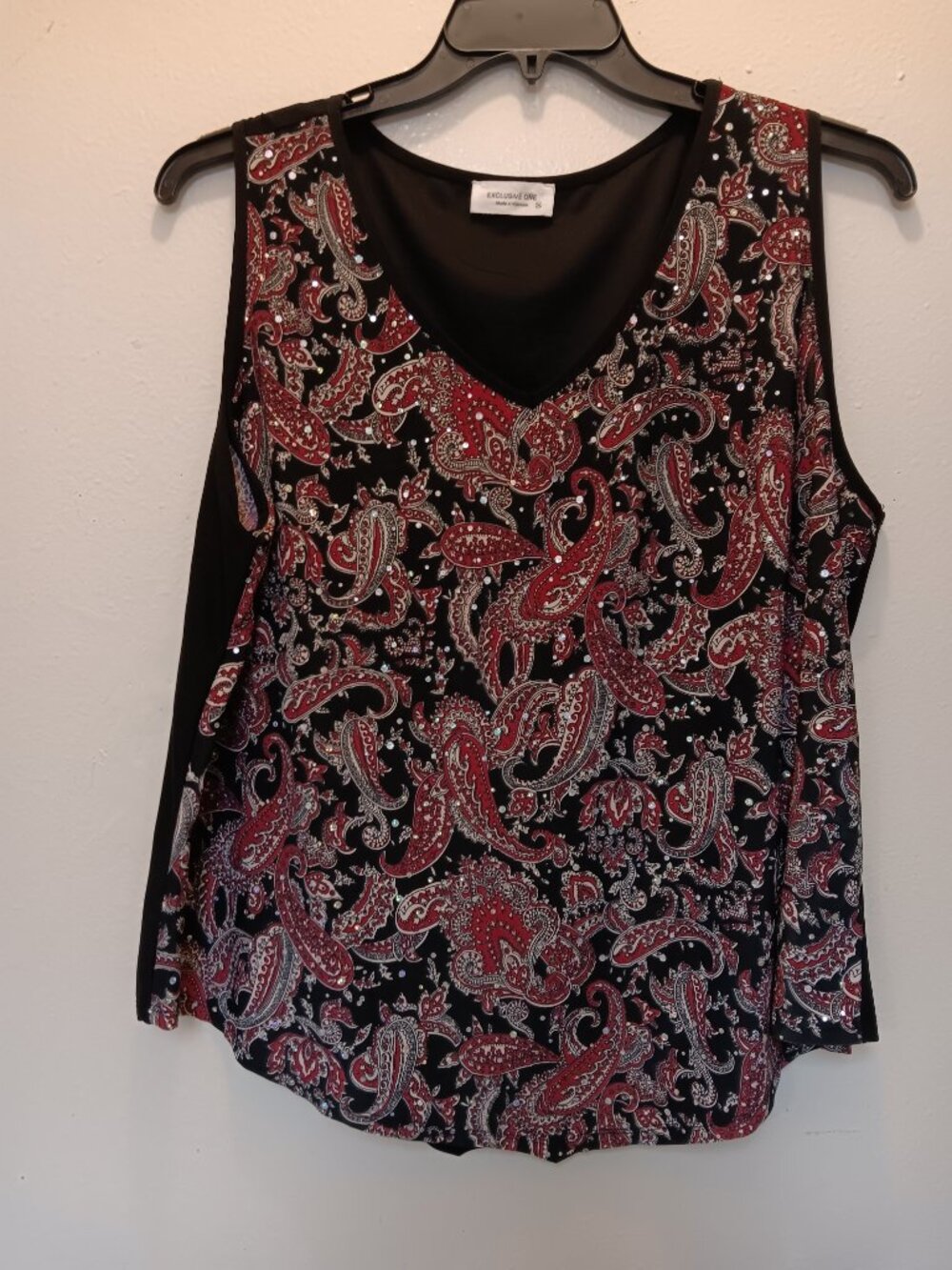 Women's Plus Size 2XL Exclusive One Sleeveless Blouse